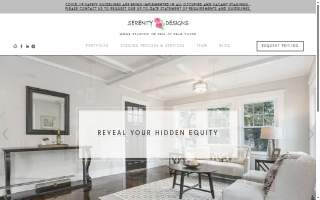 Serenity Designs of Tewksbury website