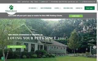 Shawsheen Animal Hospital website
