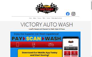 Victory Auto Wash - Lowell of Tewksbury website