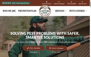 Eastern Pine Pest Control website