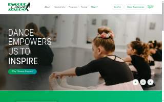 Encore Dance Academy website