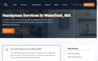 Handyman & Remodeling Services website