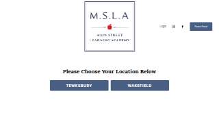 Main Street Learning Academy Wakefield website