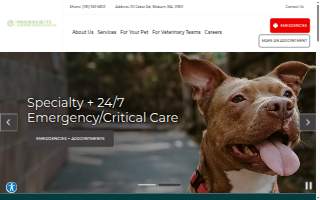 Massachusetts Veterinary Referral Hospital of Wakefield website