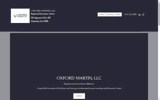 Oxford Martin, LLC website