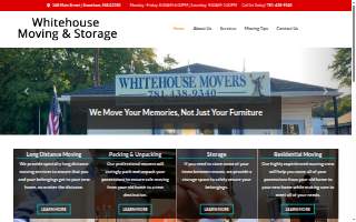 Whitehouse Movers of Stoneham website