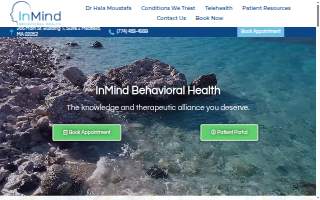 InMind Behavioral Health of Walpole website