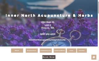 Inner North Acupuncture & Herbs website