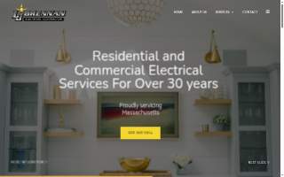 L J Brennan Electrical Contractor website