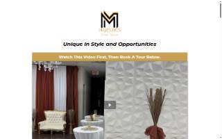 Majestics Event Space website