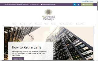 MG Financial Pathways website