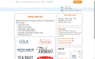 Walpole Pharmacy website