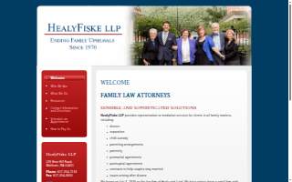 HealyFiske LLP website