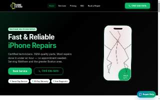 iPHONE FIX NOW of Waltham website