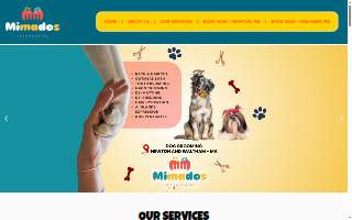 Mimados Pet Grooming - Waltham website