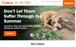 MSPCA-Angell West website