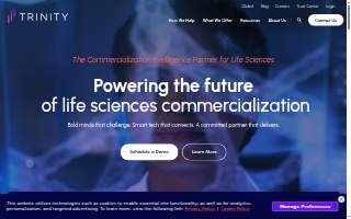 Trinity Life Sciences website