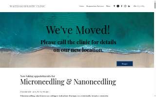 Waltham Holistic Clinic website