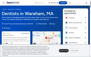 Aspen Dental - Wareham website