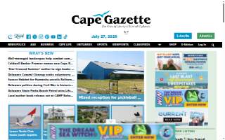 Cape Landing Real Estate website