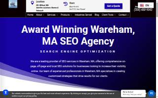 Creating Marketing Results website
