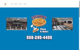 Santoros Pizza & Subs website