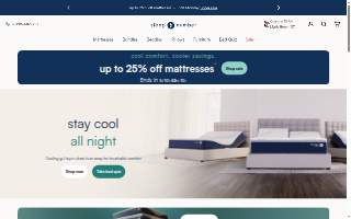 Sleep Number of Naperville website