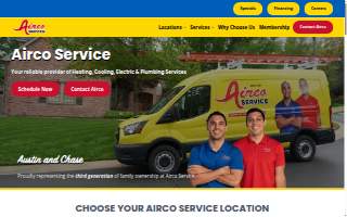 Airco Service of Moore website