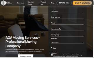 AOA moving | movers near me | long distance mover website