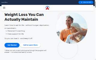 Awaken180° Weightloss - Newton website