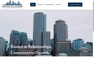 Boston Tax Advisors, LLC website