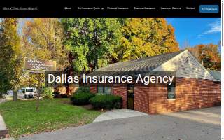 Dallas Insurance Agency website