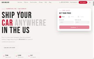 Dreamline Logistics LLC | Car Shipping website