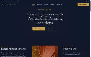 Luxurious Painting USA website