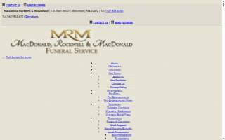 Mac Donald-Rockwell Funeral Home website