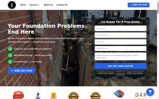 Queen Foundation Repair of Greensboro website