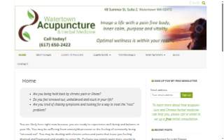Watertown Acupuncture website