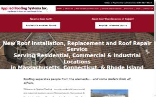 Applied Roofing Systems Inc website