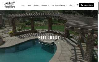 Hillcrest Construction website
