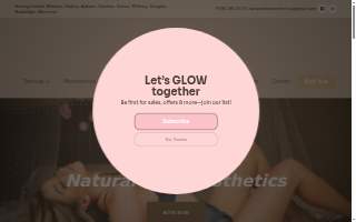Natural Mist Aesthetics website