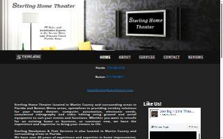 Sterling Home Theater of Webster website