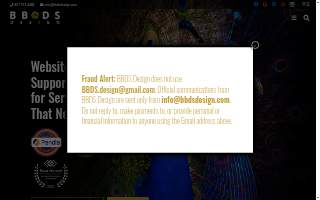 BBDS Design website