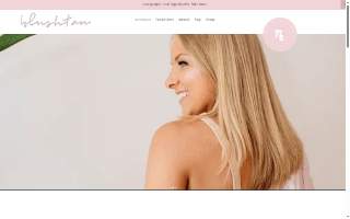 BlushTan Wellesley website