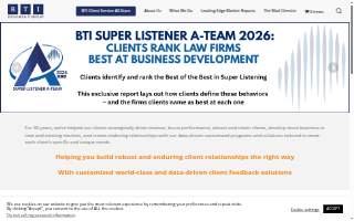 BTI Consulting Group website