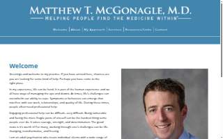 Dr. Matthew T. McGonagle website