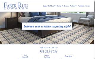Faber Rug Co website