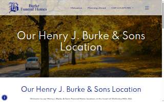 Henry J. Burke & Sons Funeral Home website