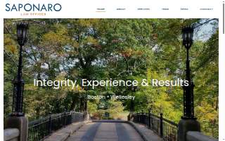 Saponaro Law Offices PLLC website