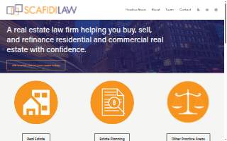 Scafidi Law, LLP website