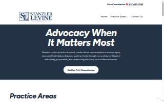 Stanzler Levine, LLC website
